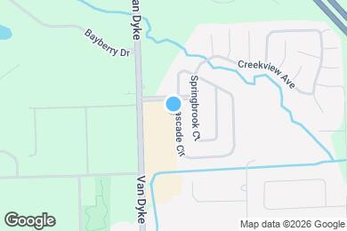 Map image of the property - 11708 Cascade Cir