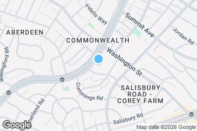 Map image of the property - 1640 Commonwealth Ave