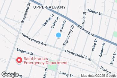 Map image of the property - 28 Edgewood St