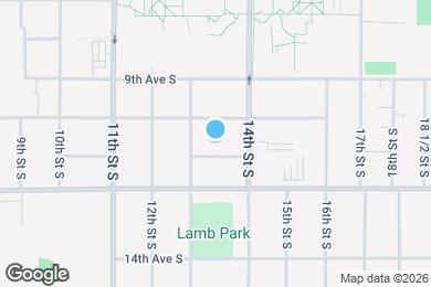 Map image of the property - 1316 11th Ave S
