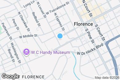 Map image of the property - 425 W Tennessee St