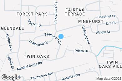 Map image of the property - 4985 Catalina Cir