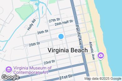 Map image of the property - 408 25th St