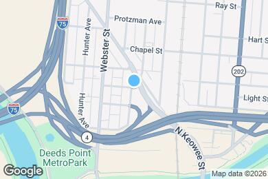 Map image of the property - 726 Taylor St