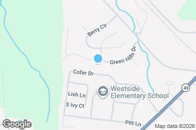 Map image of the property - 263 Green Hills Dr