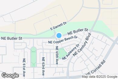 Map image of the property - 6513 NE Copper Beech Dr