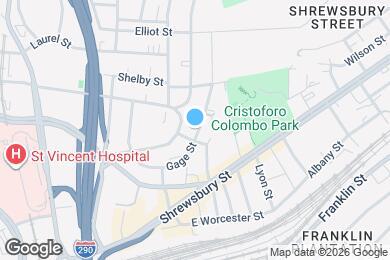 Map image of the property - 61 Gage St