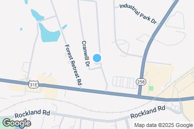 Map image of the property - 103 Cranwill Dr