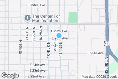 Map image of the property - 3510 N 35th St