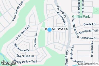 Map image of the property - 11350 Balcones Dr