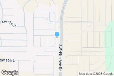 Map image of the property - 8944 SW 49th Cir