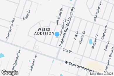 Map image of the property - 4501 Alan Kent Dr