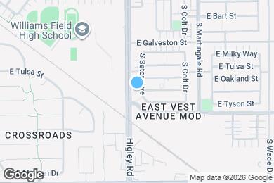 Map image of the property - 2134 S Seton Ave