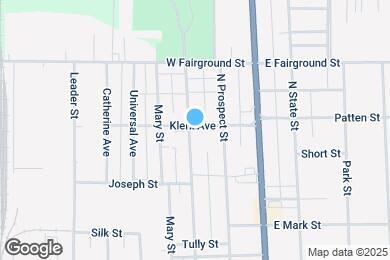 Map image of the property - 564 Oak St