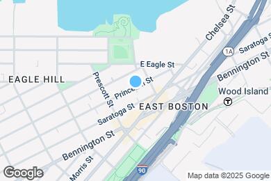 Map image of the property - 305 Princeton St
