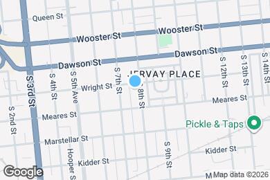 Map image of the property - 1004 South 8th street