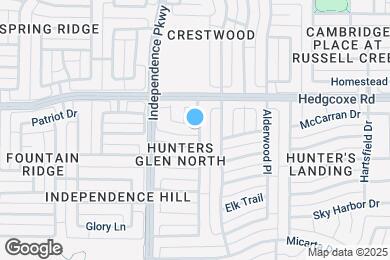 Map image of the property - 2800 Cherry Spring Ct