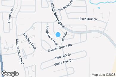 Map image of the property - 4949 Oak Hollow Dr