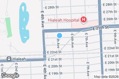 Map image of the property - 502 E 24th St