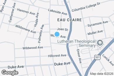 Map image of the property - 608 Muller Ave