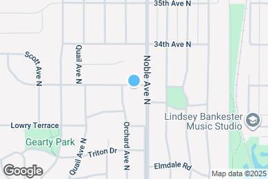 Map image of the property - 4721 33rd Ave N