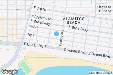 Map image of the property - 1145 E 1st St
