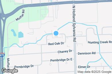 Map image of the property - 6005 Black Oak Dr