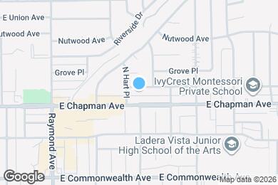 Map image of the property - 1420 Central Ave