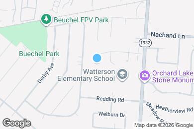 Map image of the property - 6900 Heavrin Ave