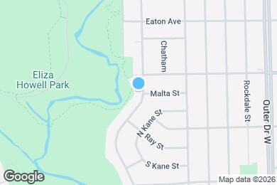 Map image of the property - 14445 Bramell St