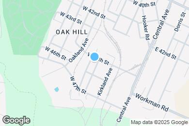Map image of the property - 4509 Highland Ave