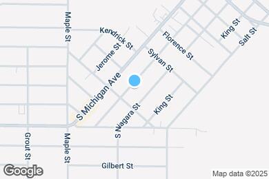 Map image of the property - 2262 S Hamilton St