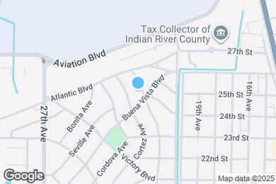 Map image of the property - 2515 Vero Beach Ave