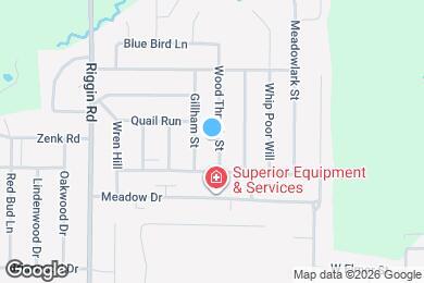 Map image of the property - 520 Wood Thrush St