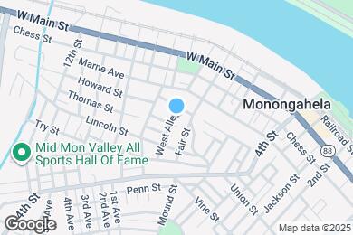 Map image of the property - 511 West Alley