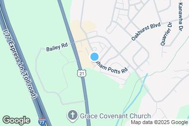 Map image of the property - 9107 Washam Potts Rd