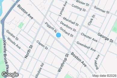 Map image of the property - 292 Boston Ave