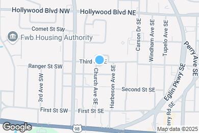 Map image of the property - Church Street Apartments