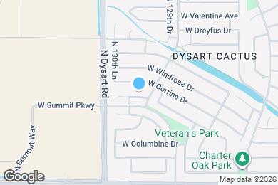 Map image of the property - 12914 W Rosewood Dr