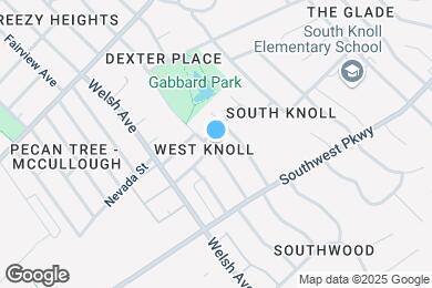 Map image of the property - 1505 S Dexter Dr