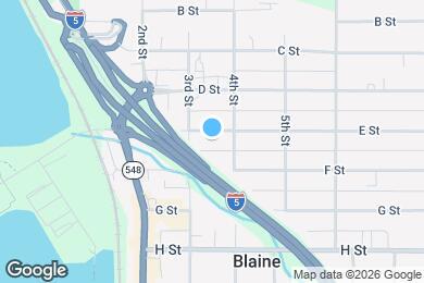 Map image of the property - 353 E St
