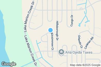 Map image of the property - 1424 Kissimmee Ct