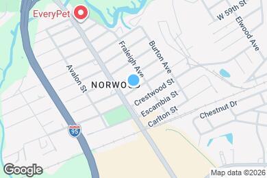 Map image of the property - 851 Broxton St