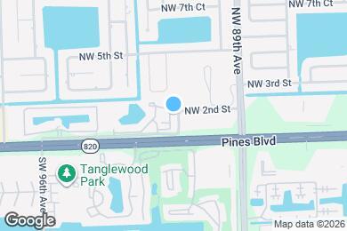 Map image of the property - 143 NW 91st Ave