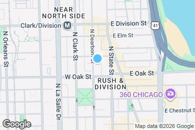 Map image of the property - 1023 N Dearborn St