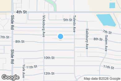 Map image of the property - 4816 8th St