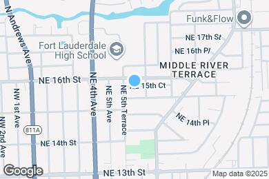 Map image of the property - 550 NE 15th Ct