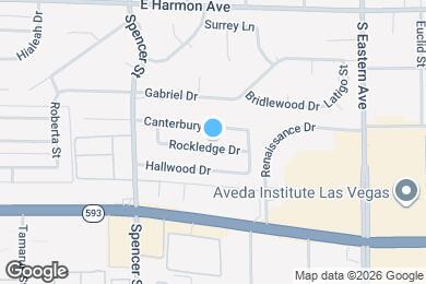 Map image of the property - 1966 Rockledge Dr