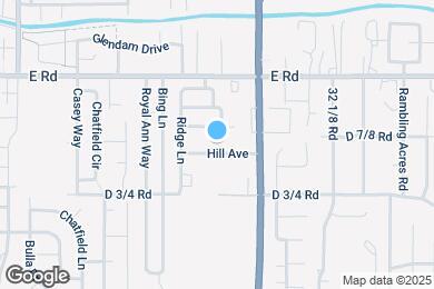 Map image of the property - 3190 Hill Ave