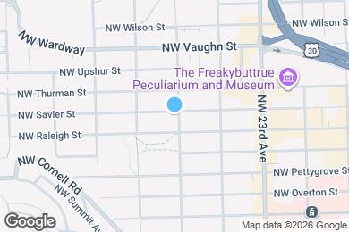 Map image of the property - 1635 NW 25th Ave